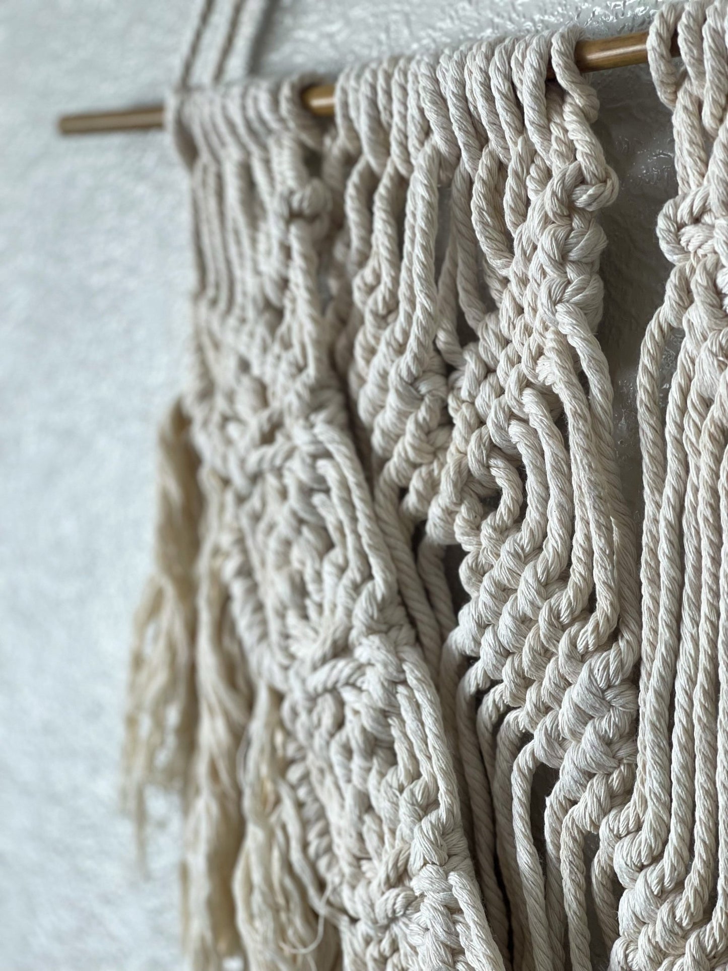 GOOD VIBRATIONS - Boho Macrame Wall Hanging | Tapestry - Line to Luna - Boho Throw Rugs & Macrame Decor | NZ Gifts