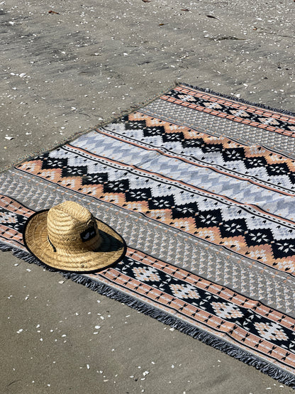 SIESTA - Extra Large Blanket 180 x 260 | Boho Throw Rug