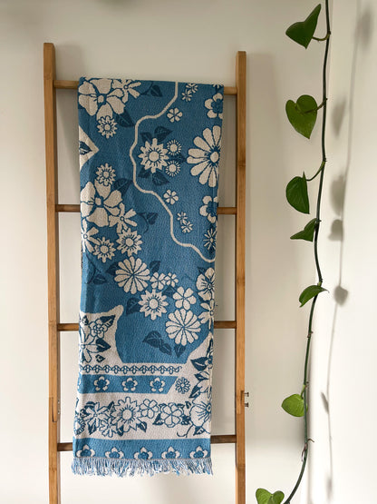 BEACH DAYS - Blanket | 130 x 160 Boho Throw Rug