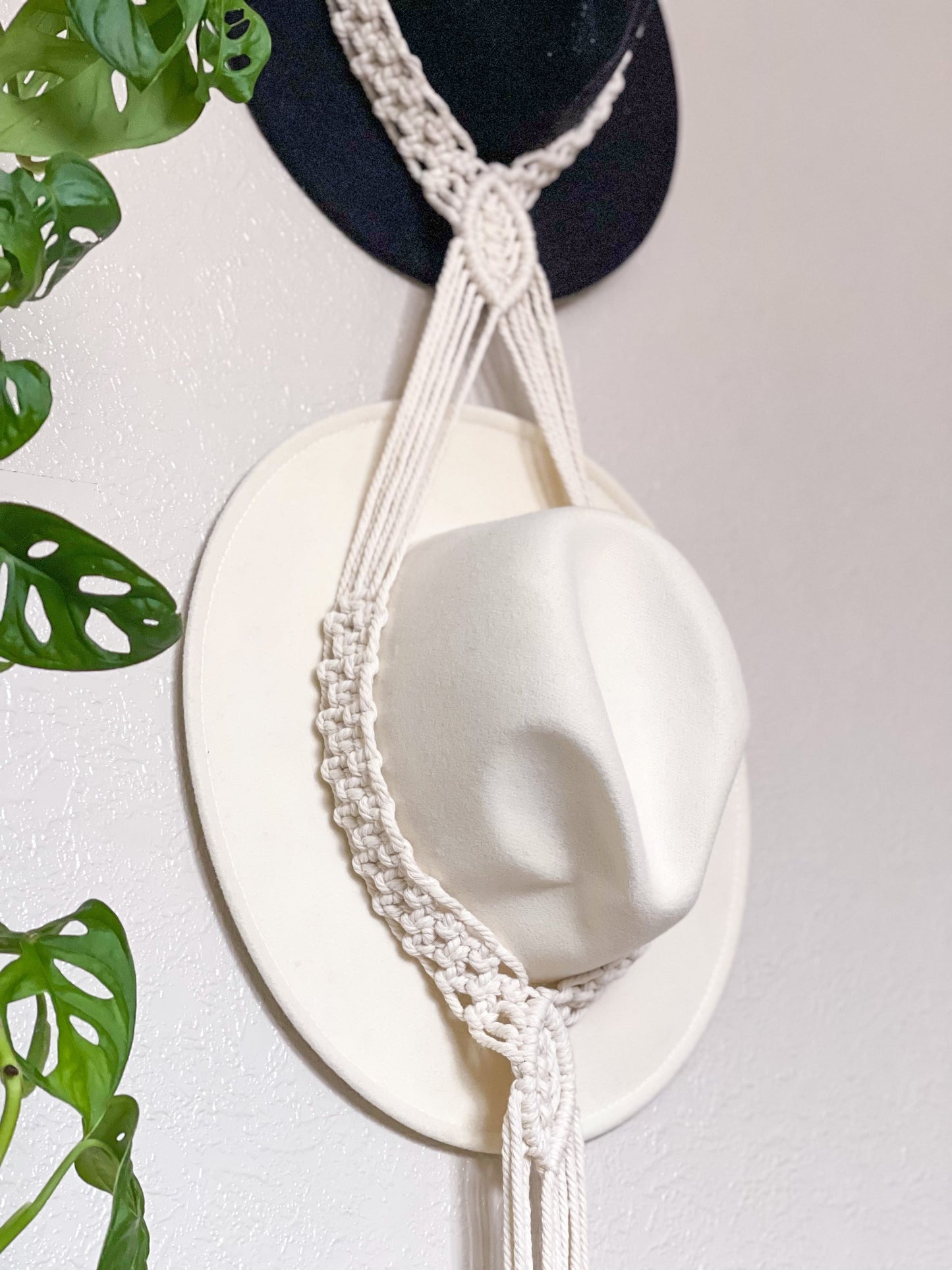 MACRAMÉ HAT HANGER - Double | Crafted in NZ