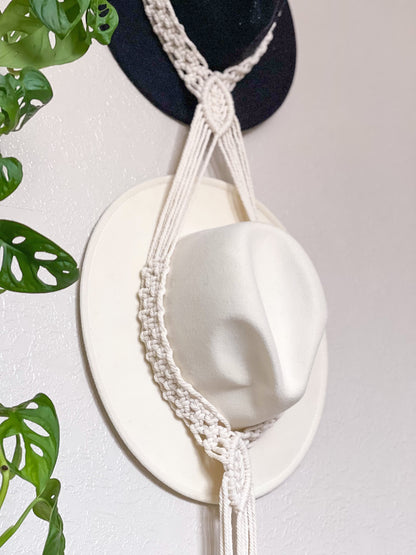 MACRAMÉ HAT HANGER - Double | Crafted in NZ