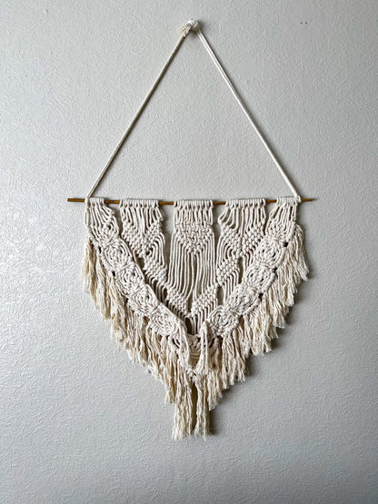 GOOD VIBRATIONS - Boho Macrame Wall Hanging | Tapestry - Line to Luna - Boho Throw Rugs & Macrame Decor | NZ Gifts