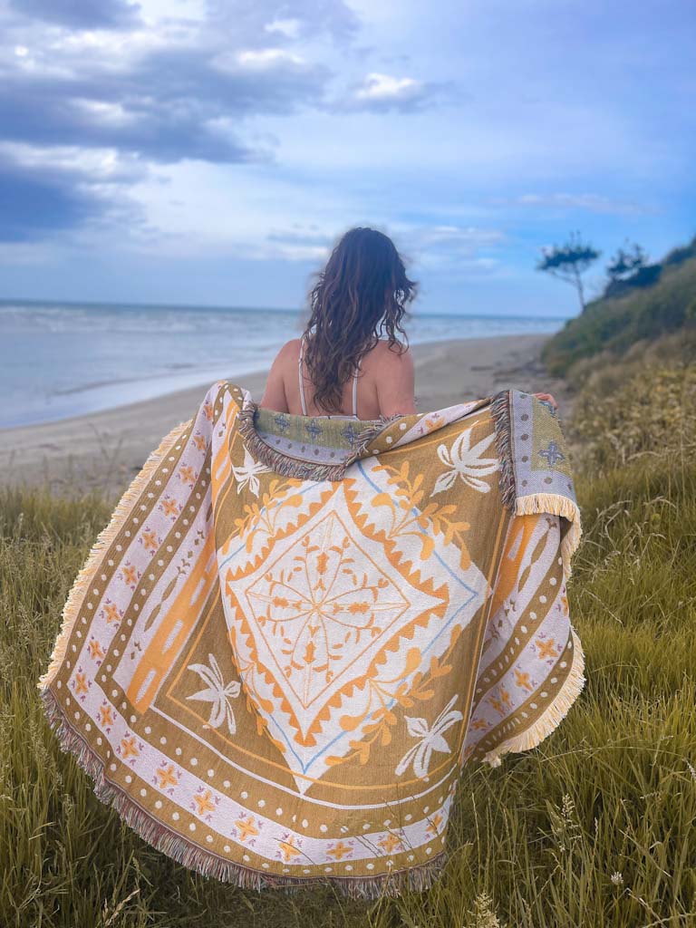 Boho discount beach blanket