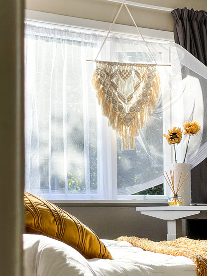GOOD VIBRATIONS - Boho Macramé Wall Hanging | Tapestry
