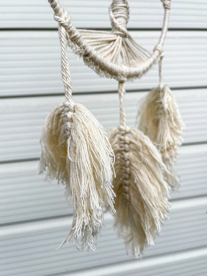 TREE OF LIFE - Macrame Dream Catcher | Wall Hanging - Line to Luna - Boho Throw Rugs & Macrame Decor | NZ Gifts